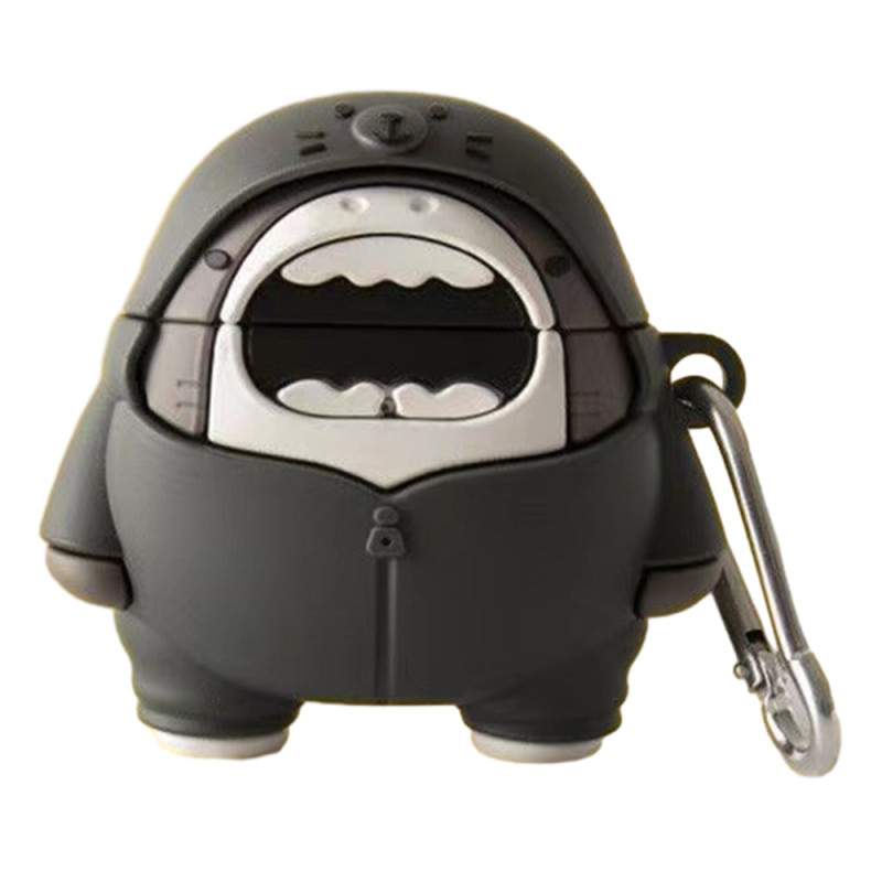 Coque Samsung Galaxy Buds FE Requin à Capuche Noir