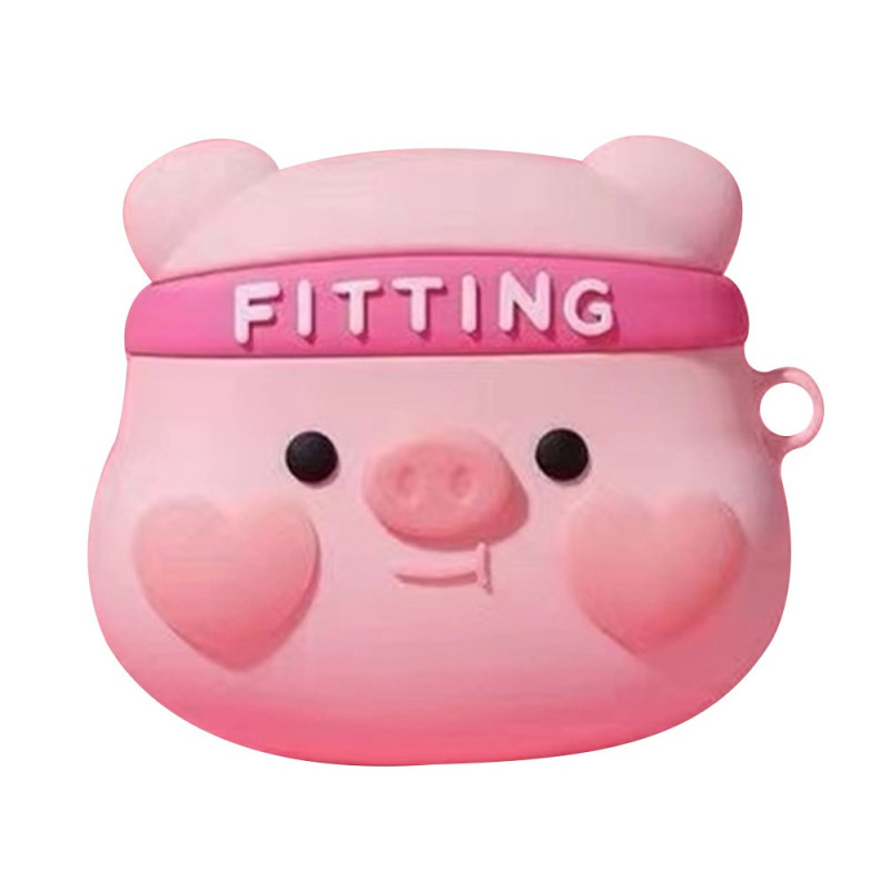 Coque Samsung Galaxy Buds FE Tête de Cochon
