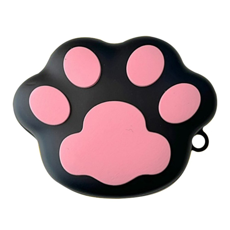 Coque Samsung Galaxy Buds FE Patte de Chat Noir