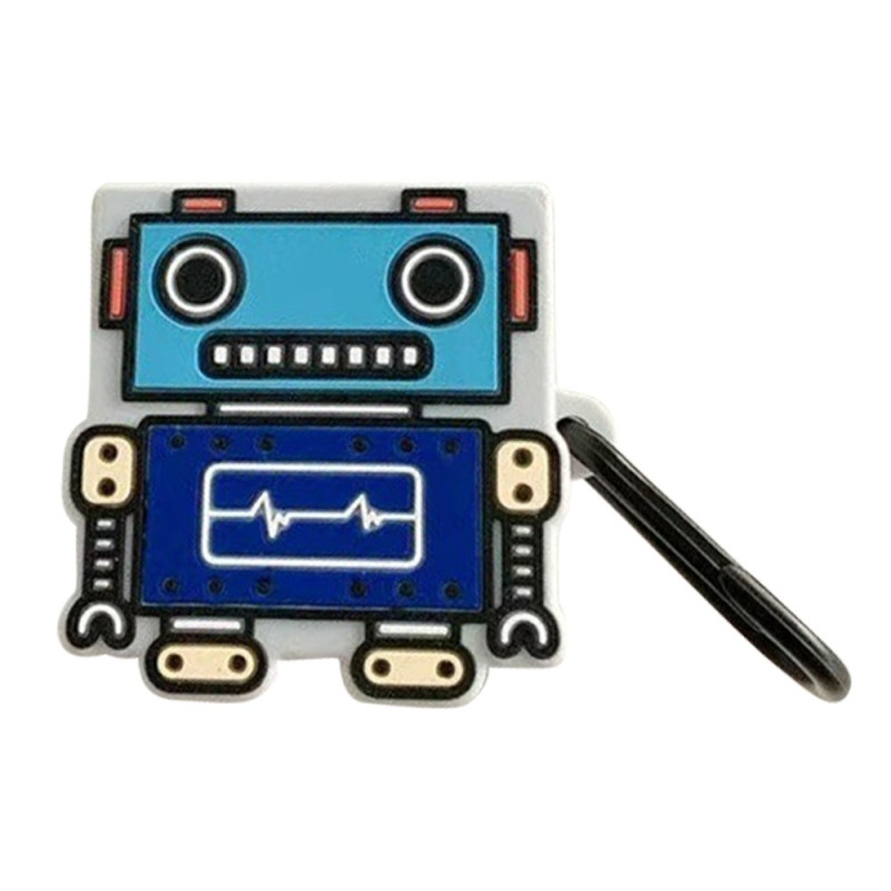 Coque Samsung Galaxy Buds FE Robot Bleu