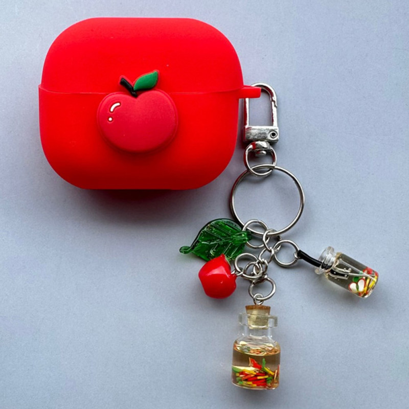 Coque Samsung Galaxy Buds3 Pro / Buds3 Fruit avec Pendentif