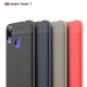Coque Xiaomi Redmi Note 7 Effet Cuir Litchi Double line