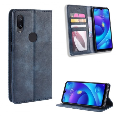 Flip Cover Xiaomi Redmi Note 7 Effet Cuir Vintage Stylisé Flip Cover Xiaomi Redmi Note 7 Effet Cuir Vintage Stylisé