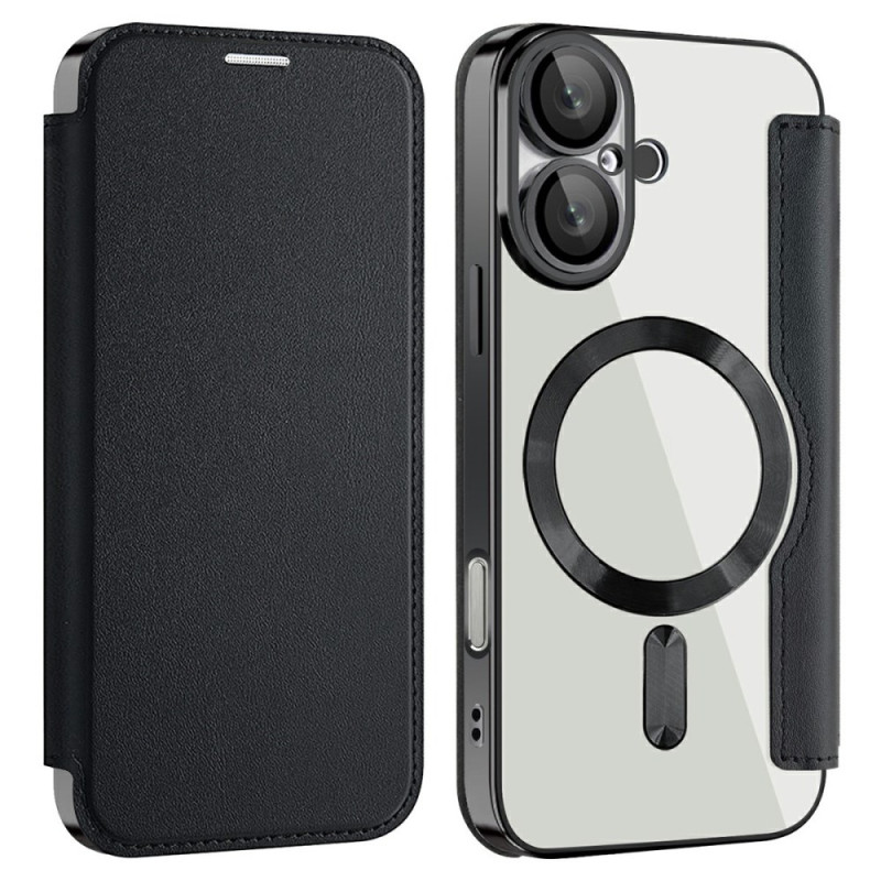 Flip Cover iPhone 16 Plus MagSafe avec Porte-Cartes RFID