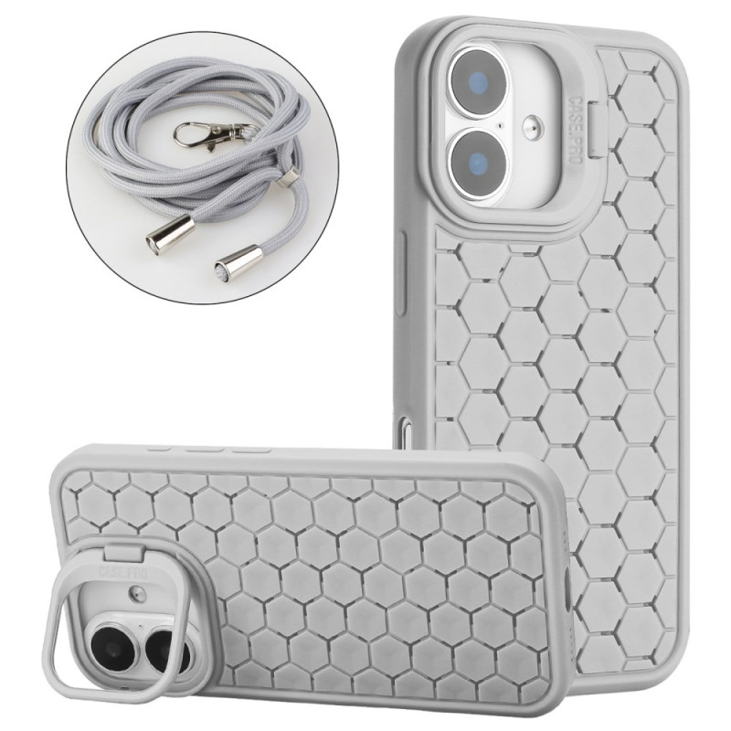 Coque à Cordon iPhone 16 Plus Support Intégré