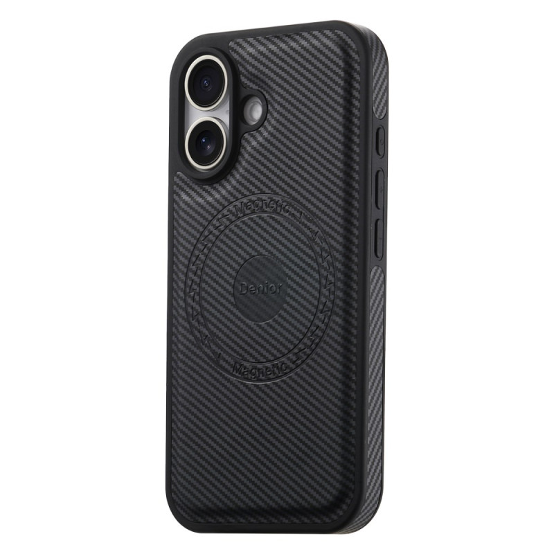 Coque iPhone 16 Plus MagSafe Premium Fibre Carbone