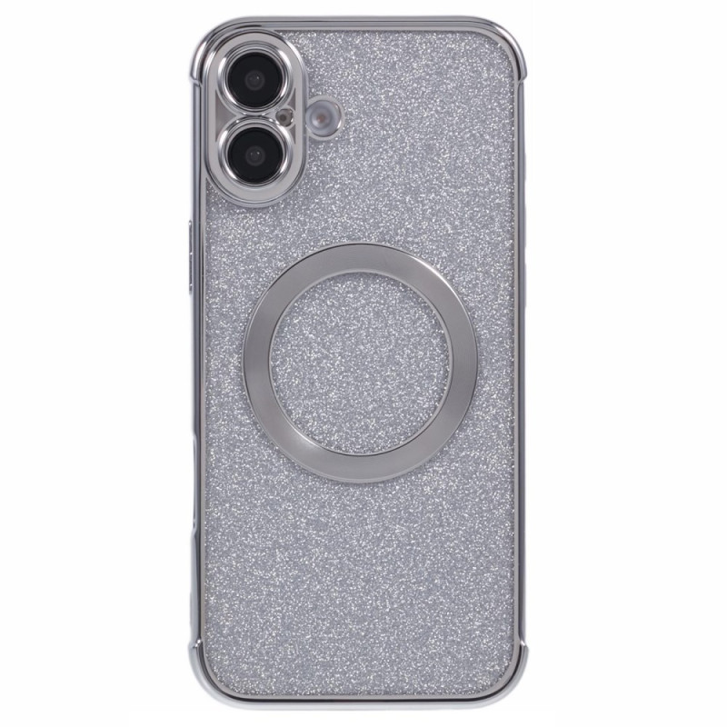 Coque iPhone 16 Plus Transparente Pailletée