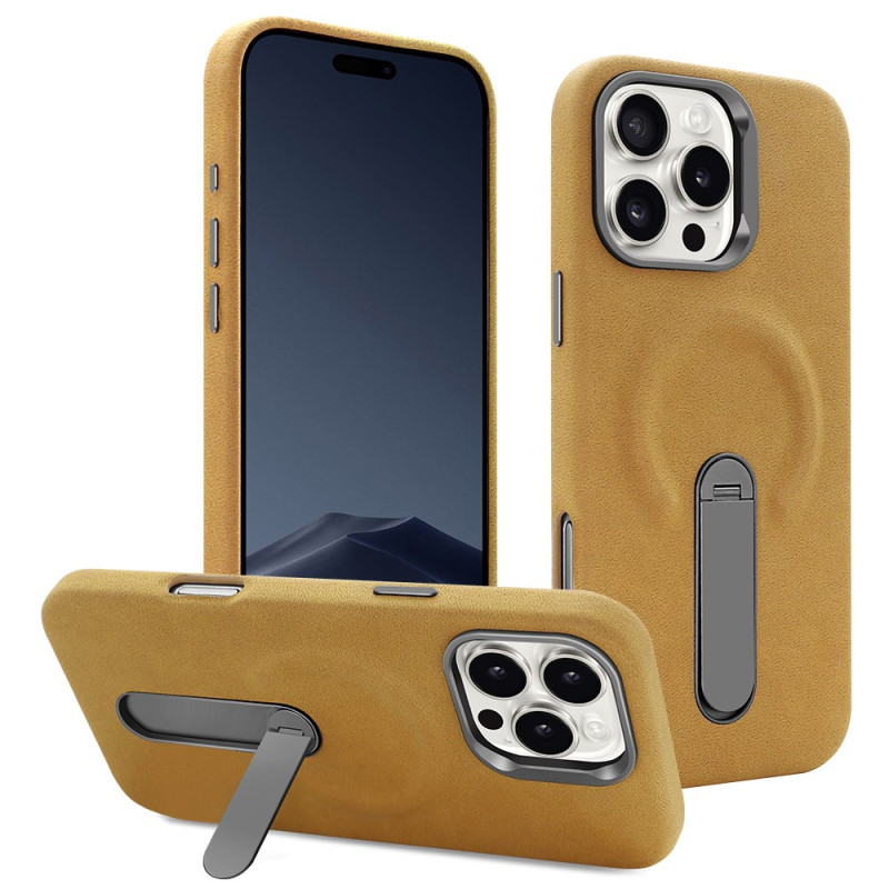 Coque iPhone 16 Pro MagSafe Style Rétro avec Support