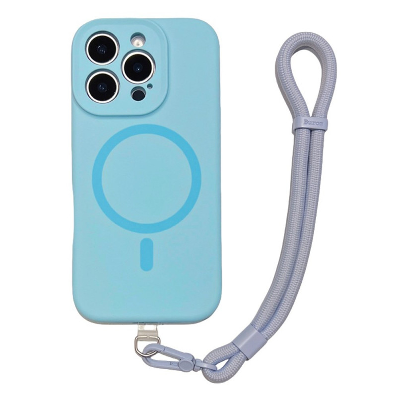 Coque iPhone 16 Pro Max MagSafe Hybride à Lanière