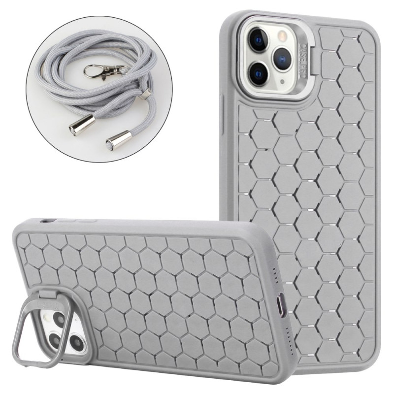 Coque à Cordon iPhone 16 Pro Max Support et Dissipation de Chaleur