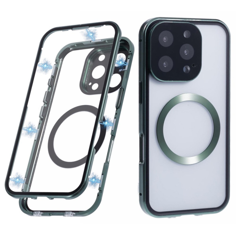 Coque iPhone 16 Pro Max Magsafe Verre Trempé Double Face