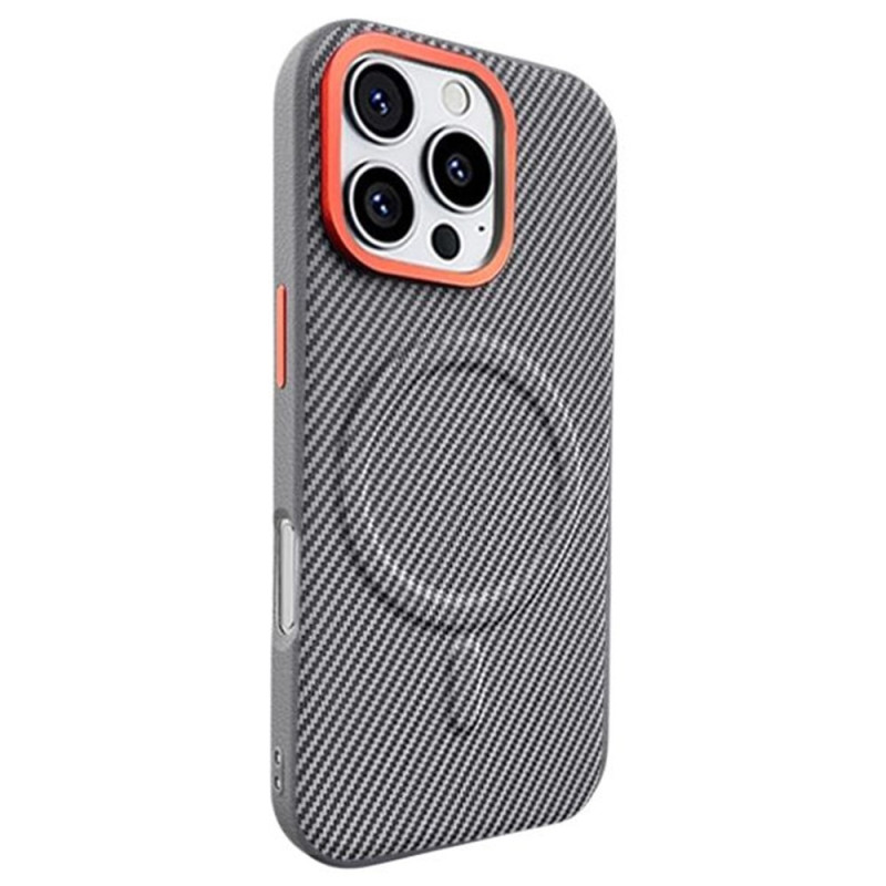 Coque iPhone 16 Pro Max Compatible MagSafe Fantaisie Carbone