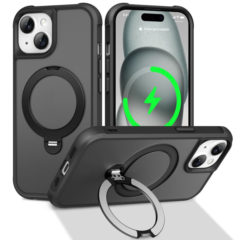 Coque iPhone 15 MagSafe avec Support Rotatif