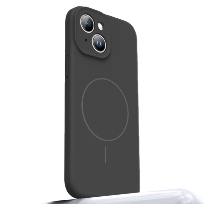 Coque iPhone 15 MagSafe Silicone Liquide