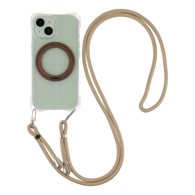 Coque à Cordon iPhone 15 Support Intégré