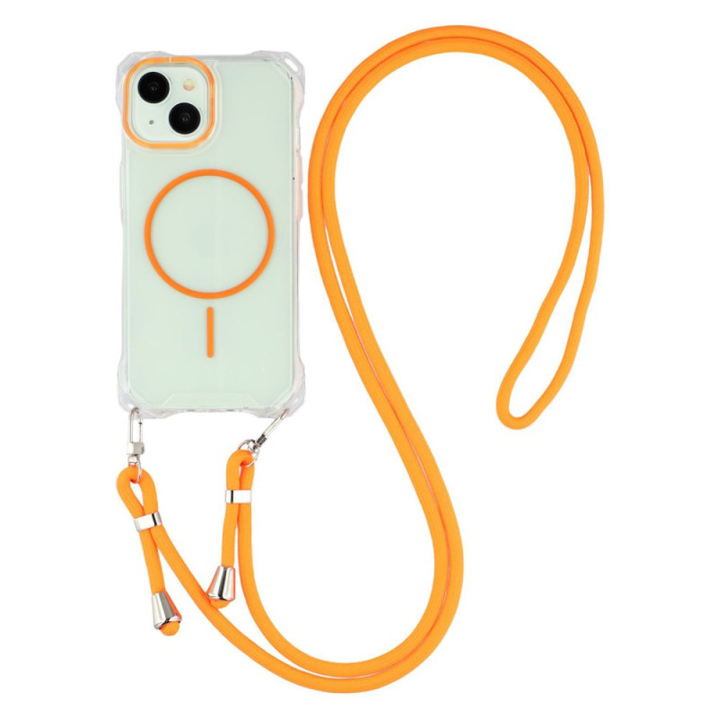 Coque à Cordon iPhone 15 Hybride Design