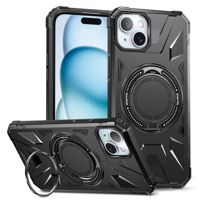 Coque iPhone 15 MagSafe Ultra Résistante avec Support