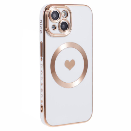 Coque iPhone 15 MagSafe Coeur