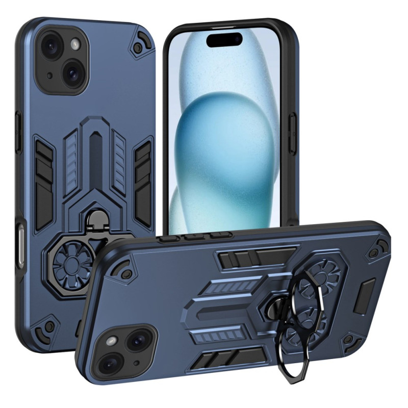 Coque iPhone 15 Anneau-Support Intégré