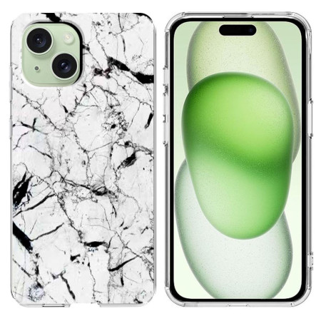 Coque iPhone 15 Marbrée