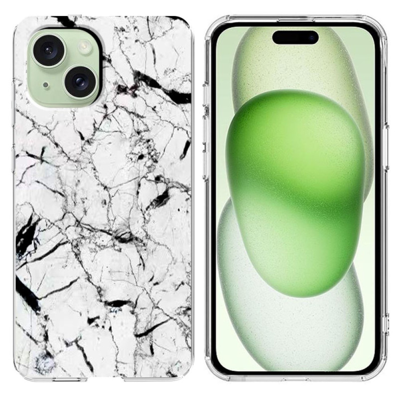 Coque iPhone 15 Marbrée
