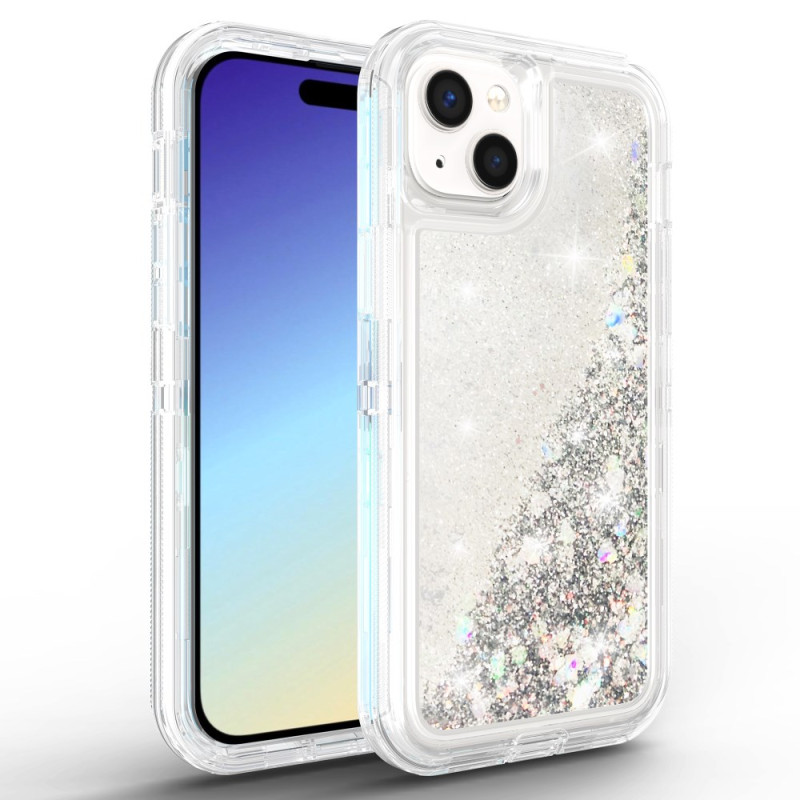 Coque iPhone 15 Effet Sable Mouvant
