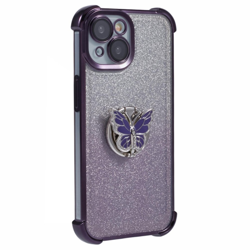 Coque iPhone 15 Papillon-Support