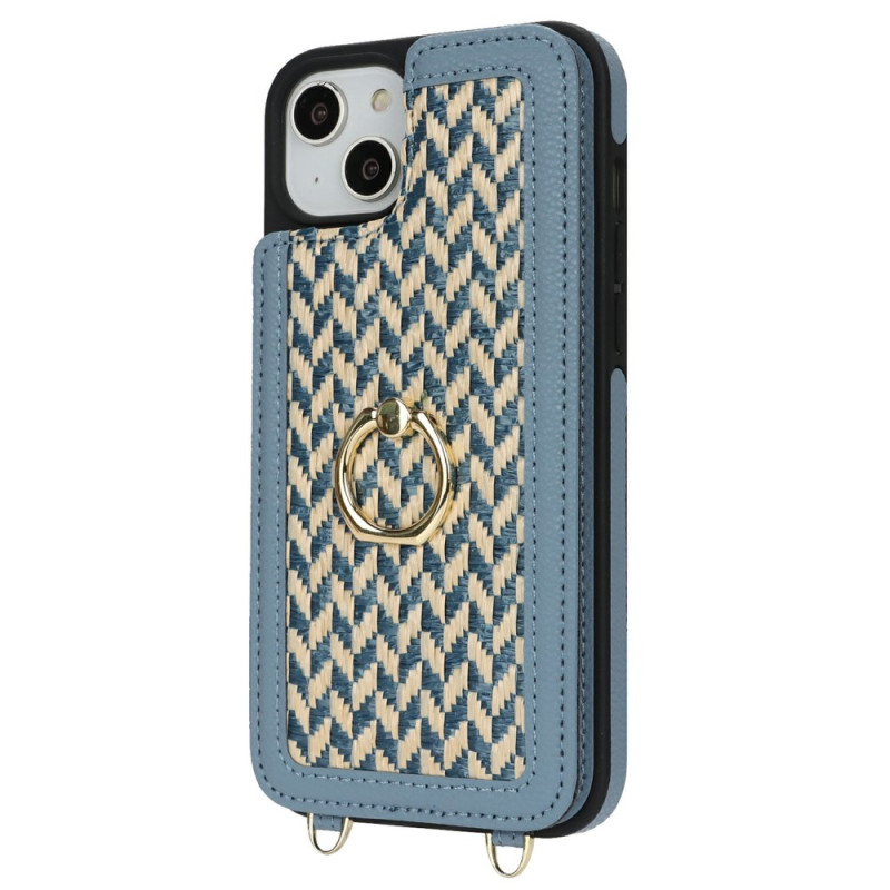 Coque iPhone 15 avec Porte-Cartes Blocage RFID et Support