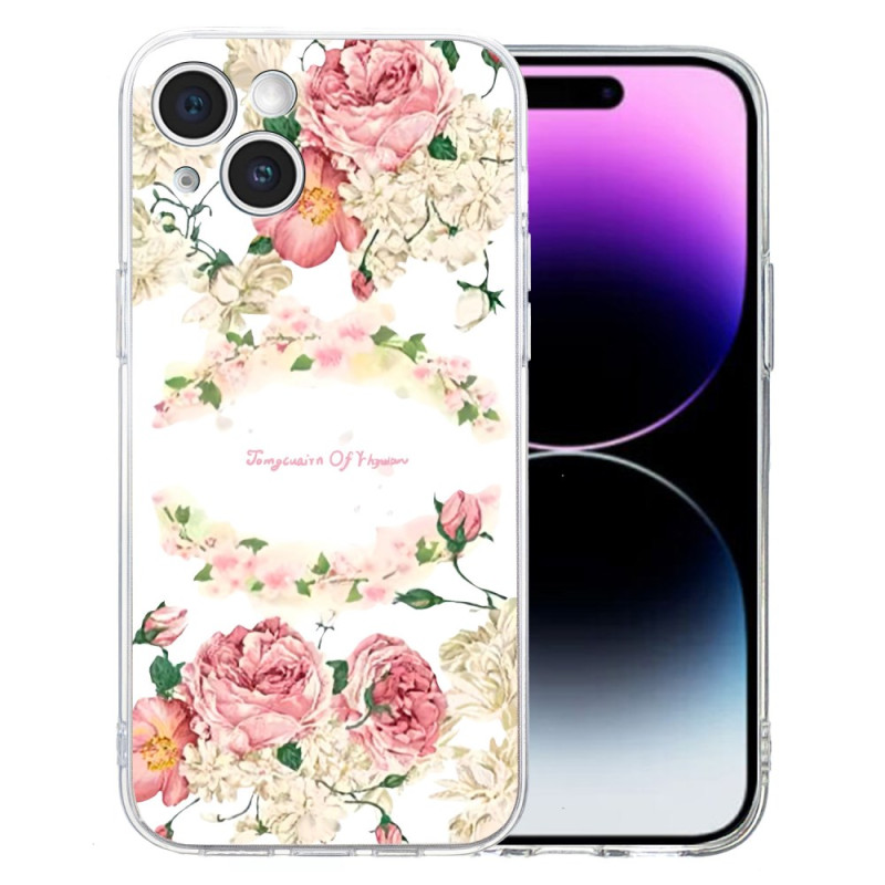 Coque iPhone 15 Motif Roses