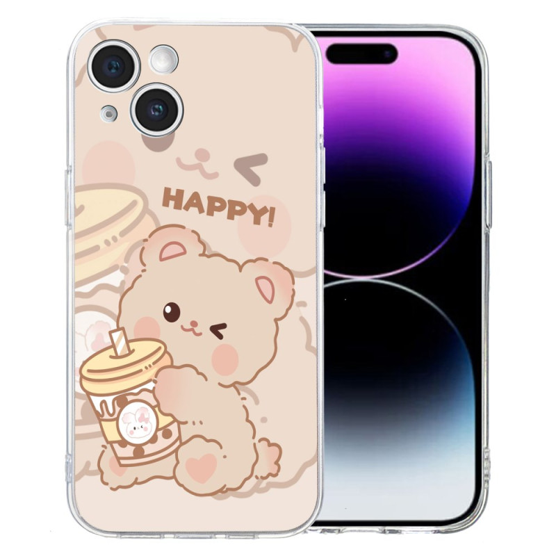 Coque iPhone 15 Happy