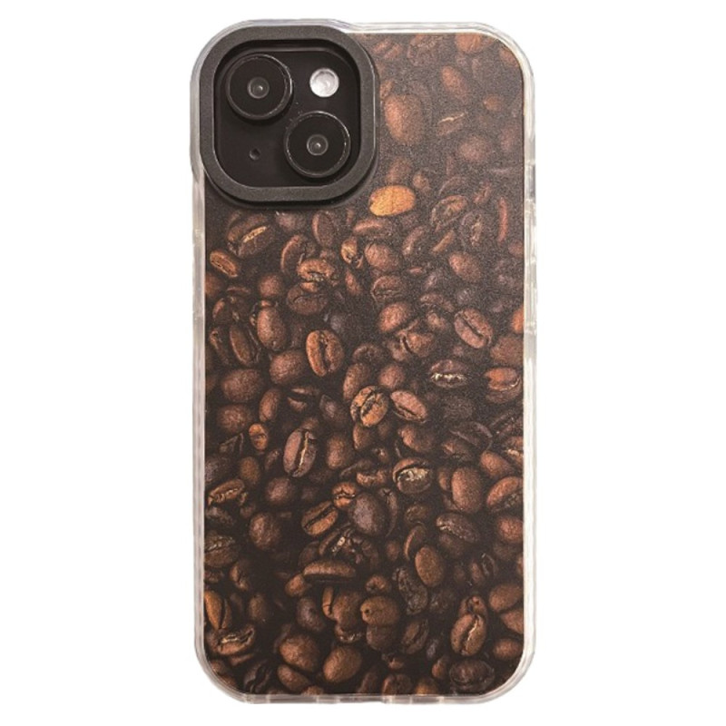 Coque iPhone 15 Grains de Café