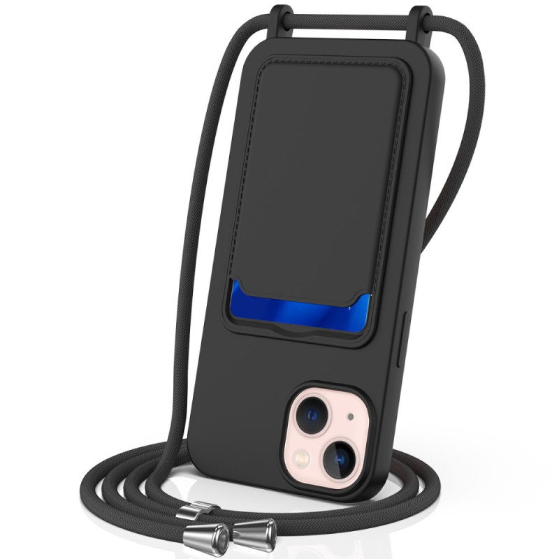 Coque à Cordon iPhone 15 Porte-Carte