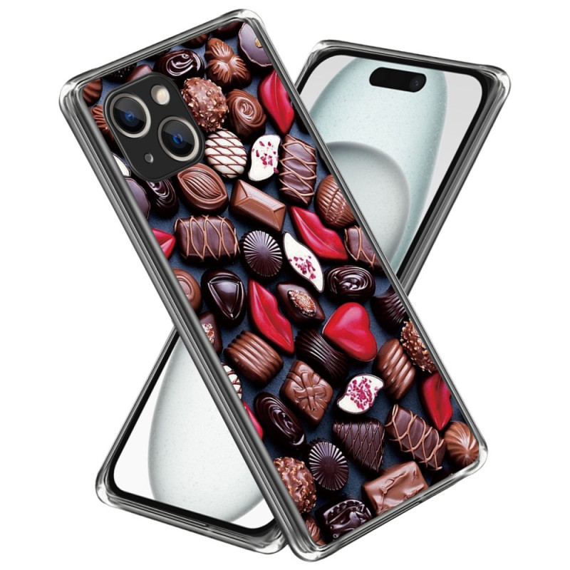 Coque iPhone 15 Chocolats Gourmands