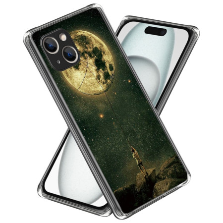 Coque iPhone 15 Motif Lunaire