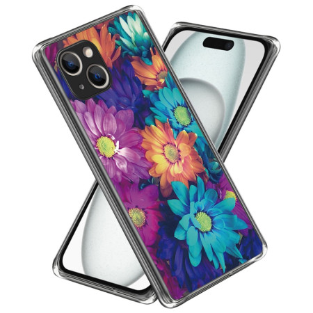 Coque iPhone 15 Chrysanthèmes