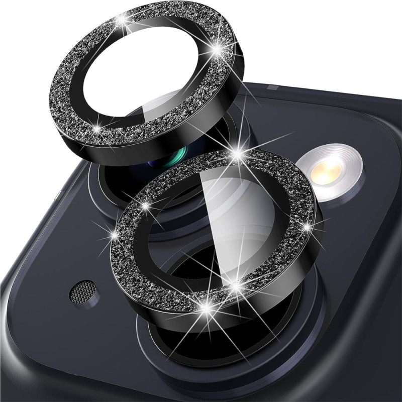 Lentilles de Protection pour Phone 15 / 15 Plus Strass