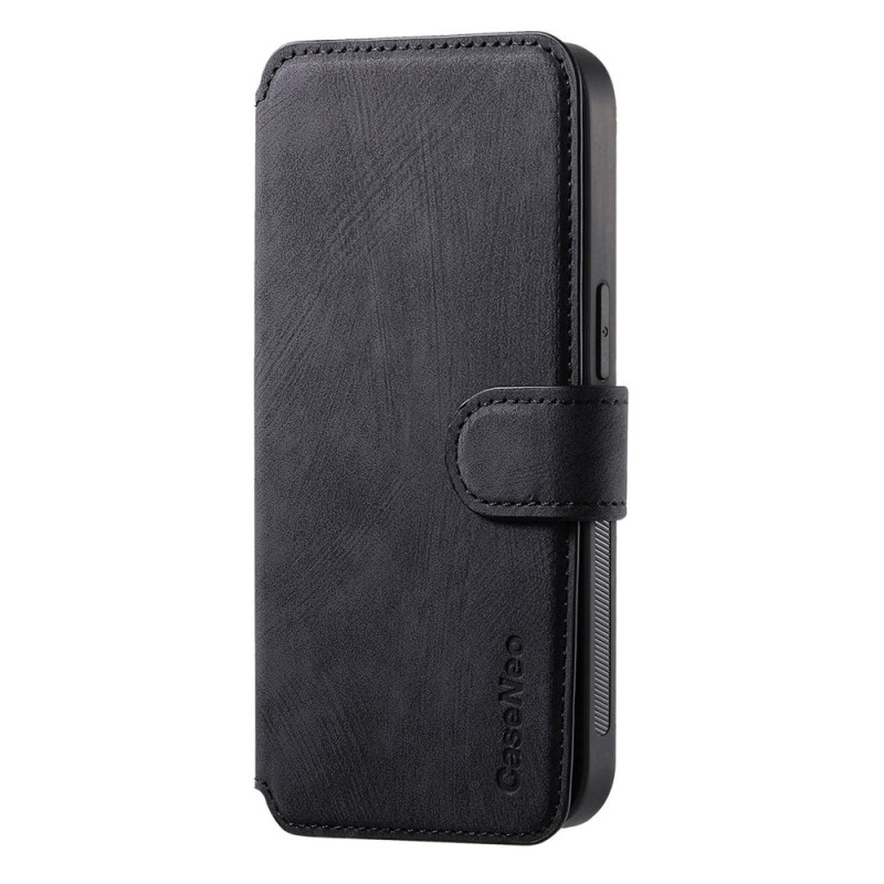 Housse iPhone 15 Plus MagSafe Coque Détachable Effet Daim