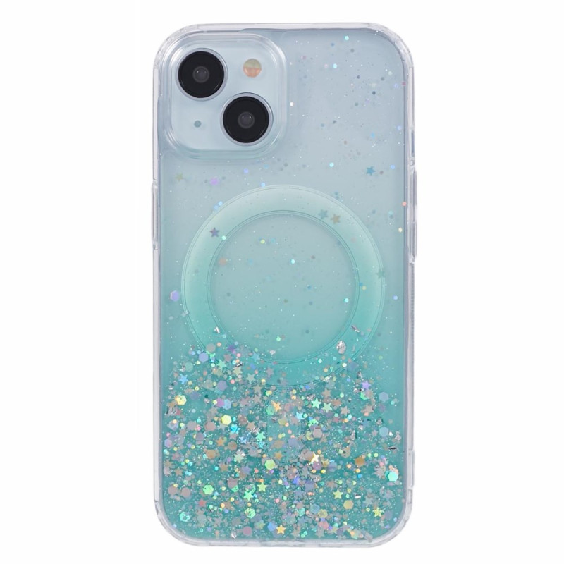 Coque iPhone 15 Plus MagSafe Design Paillettes