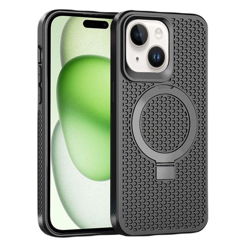Coque iPhone 15 Plus MagSafe avec Support et Dissipation Thermique