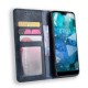 Flip Cover Nokia 7.1 Effet Cuir Vintage Stylisé Flip Cover Nokia 7.1 Effet Cuir Vintage Stylisé