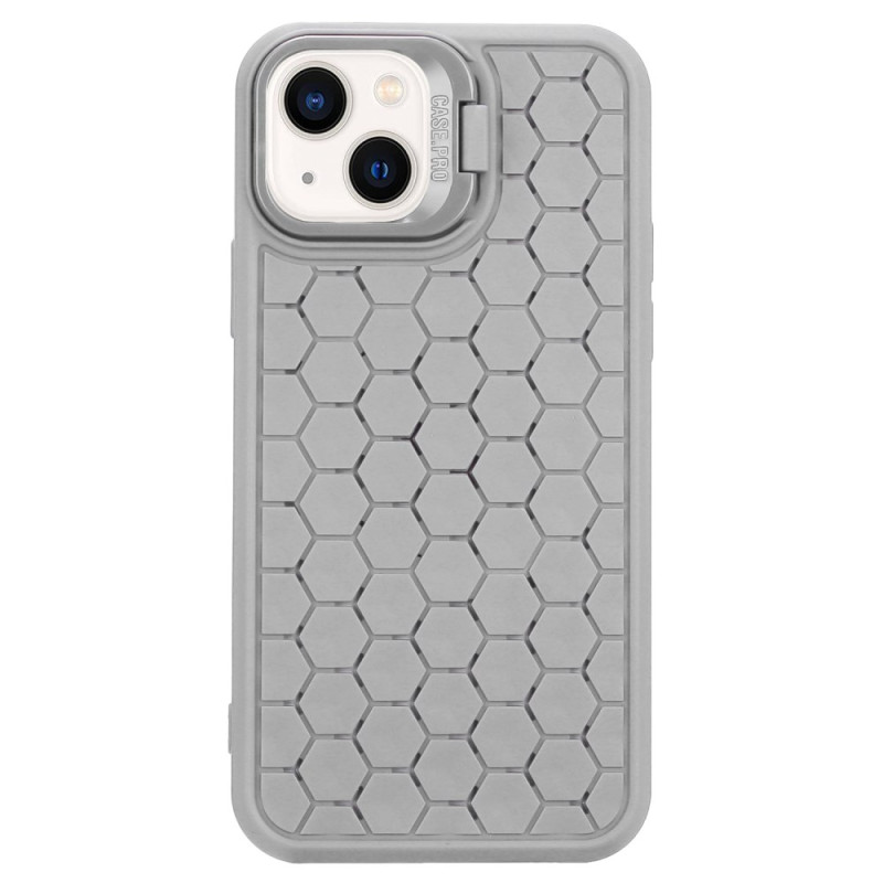Coque iPhone 15 Plus Design Nid d'Abeille avec Support