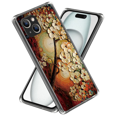 Coque iPhone 15 Plus Fleurie