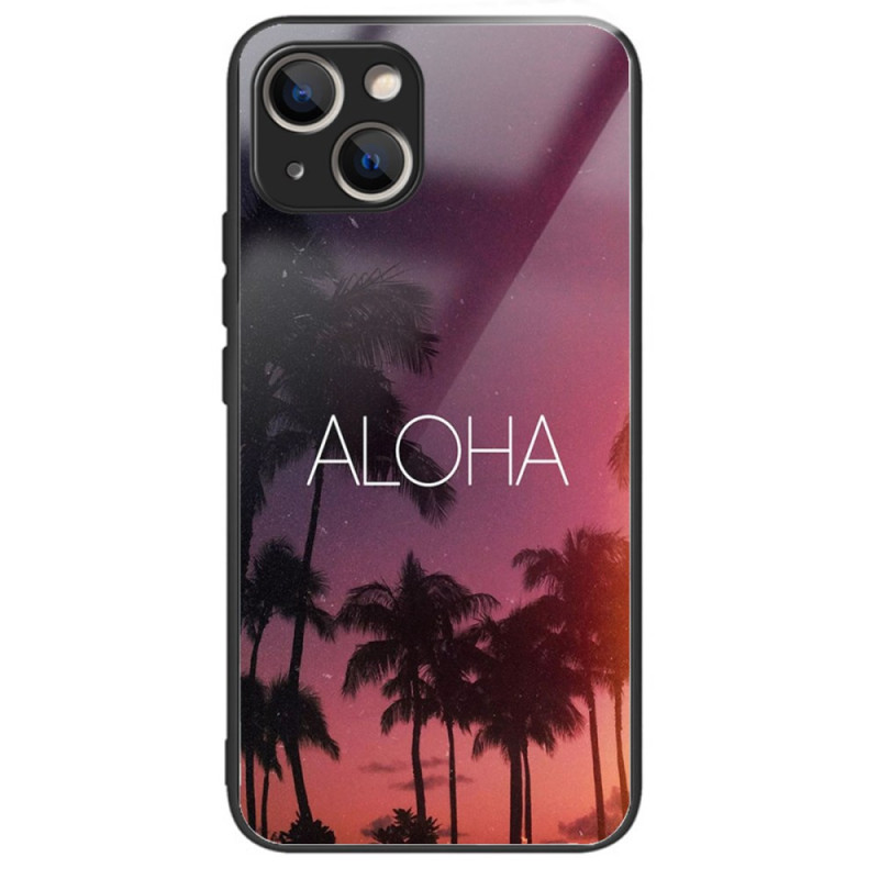 Coque iPhone 15 Plus Verre Trempé ALOHA