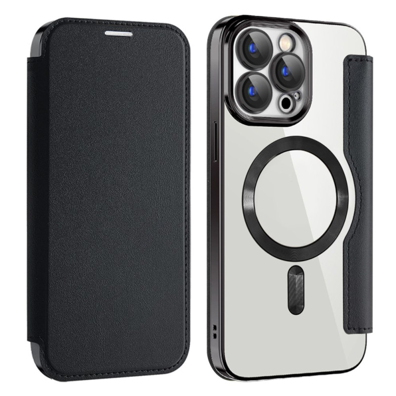 Flip Cover iPhone 15 Pro MagSafe avec Porte-Cartes RFID