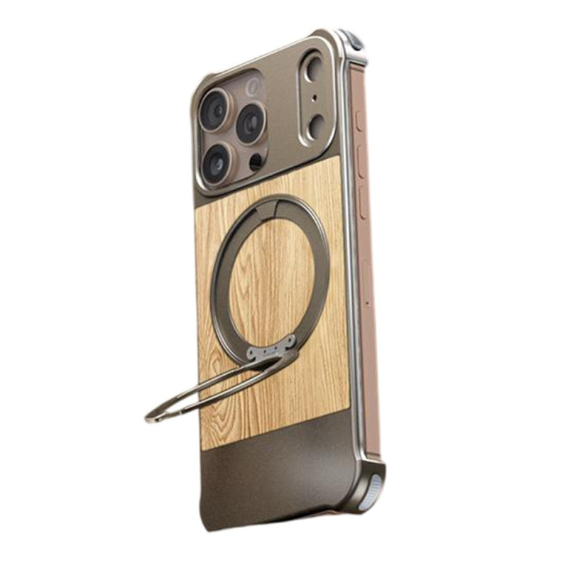Coque iPhone 15 Pro Max MagSafe Effet Bois Premium