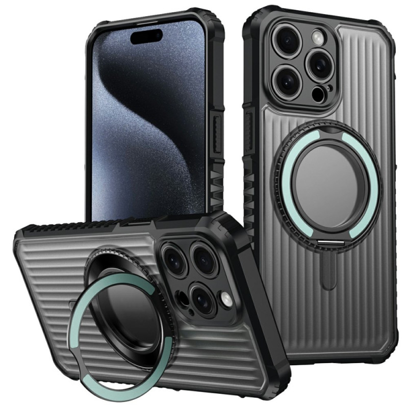 Coque iPhone 15 Pro Max MagSafe Support Rotatif à 360°