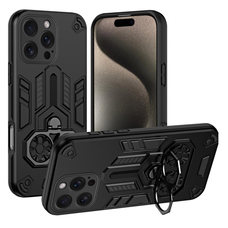 Coque iPhone 15 Pro Max Support-Anneau et Béquille