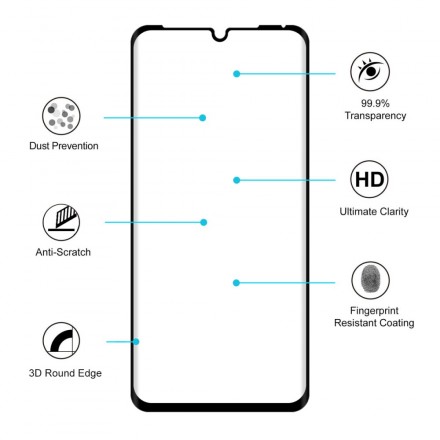 Protection en verre trempé pour Huawei P30 Pro HAT PRINCE