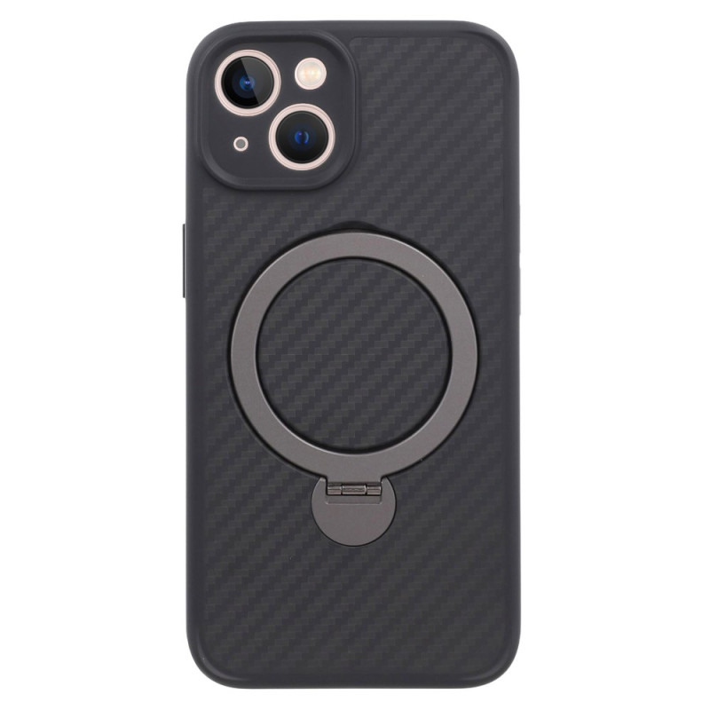 Coque iPhone 14 MagSafe et Texture Fibre de Carbone
