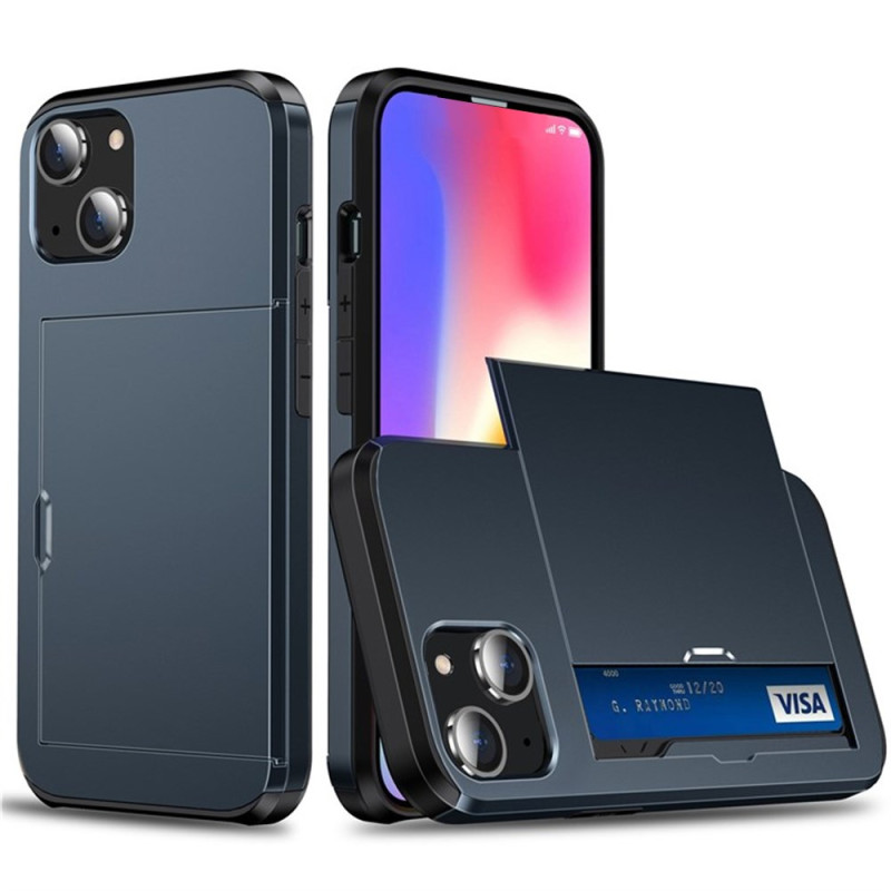 Coque iPhone 14 Porte-Cartes Coulissant